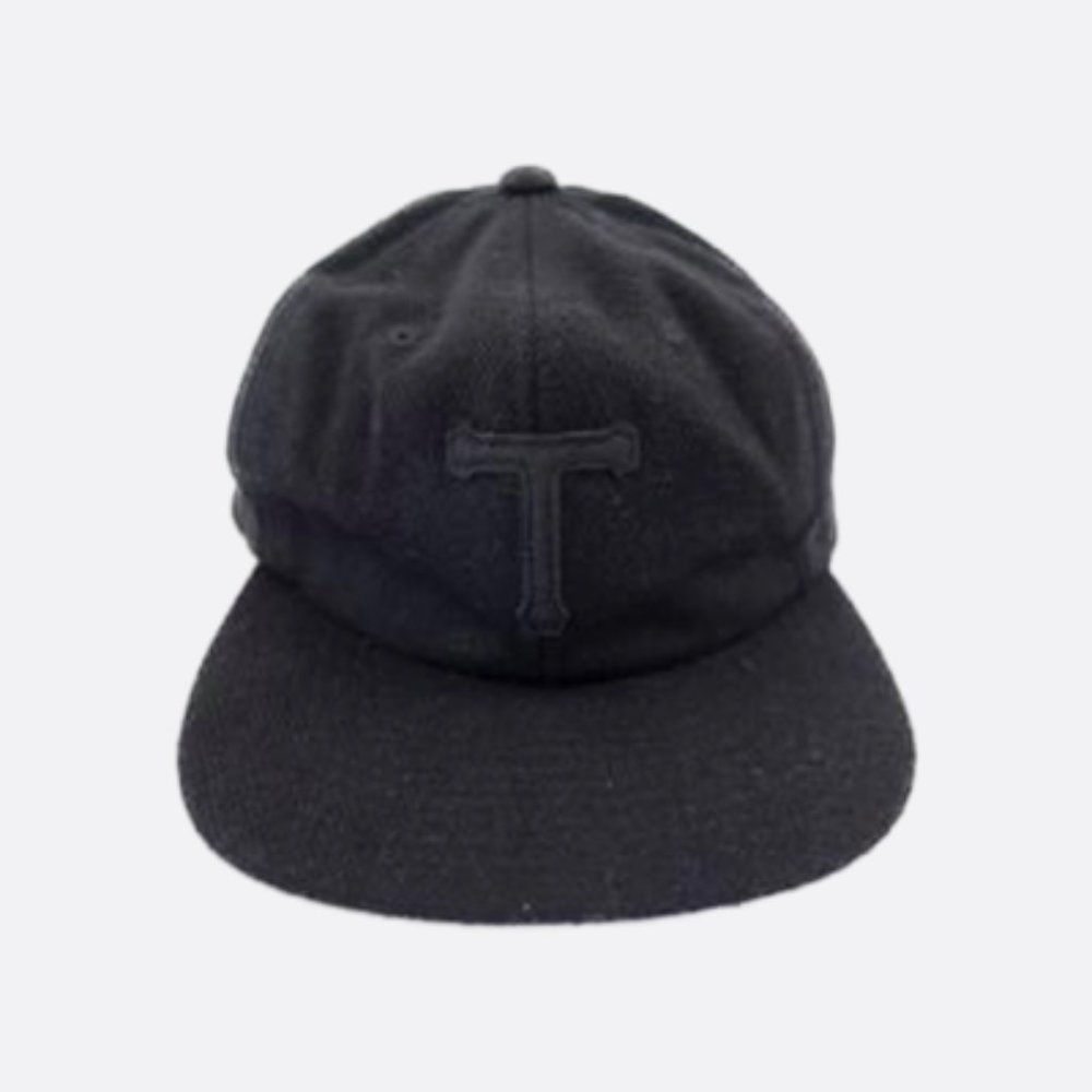 TAVIK T Black Wool Blend Strap Back